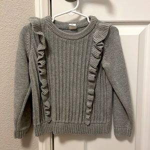 Excellent condition.  Grey girls sweater size 4 T SFPF